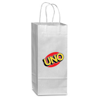 Uno Card Game Wine Paper Bag - 5 1/2 X 3 1/4 X 13 | Artistshot