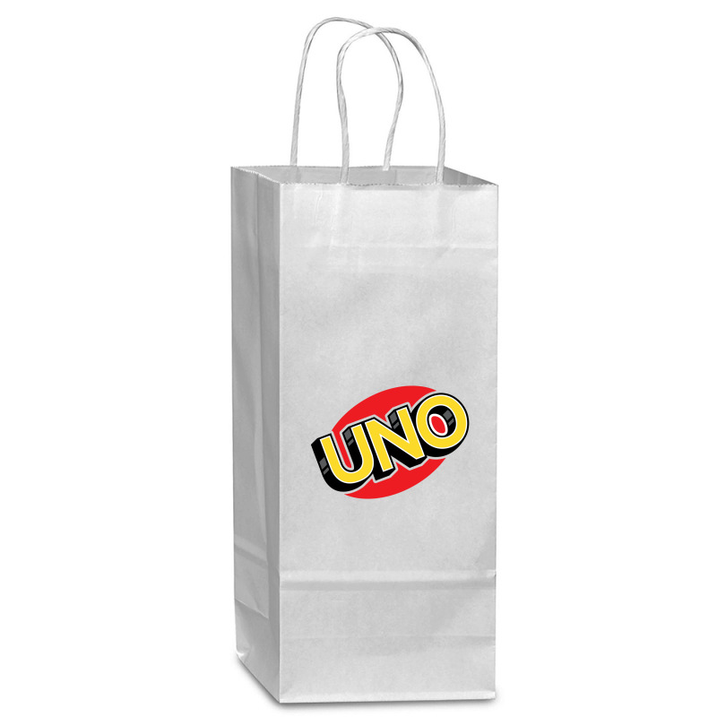 Uno Card Game Wine Paper Bag - 5 1/2 X 3 1/4 X 13 | Artistshot