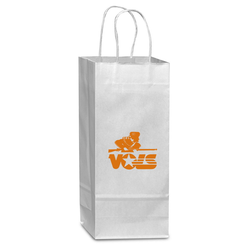 Tennessee Volunteers Wine Paper Bag - 5 1/2 X 3 1/4 X 13 | Artistshot