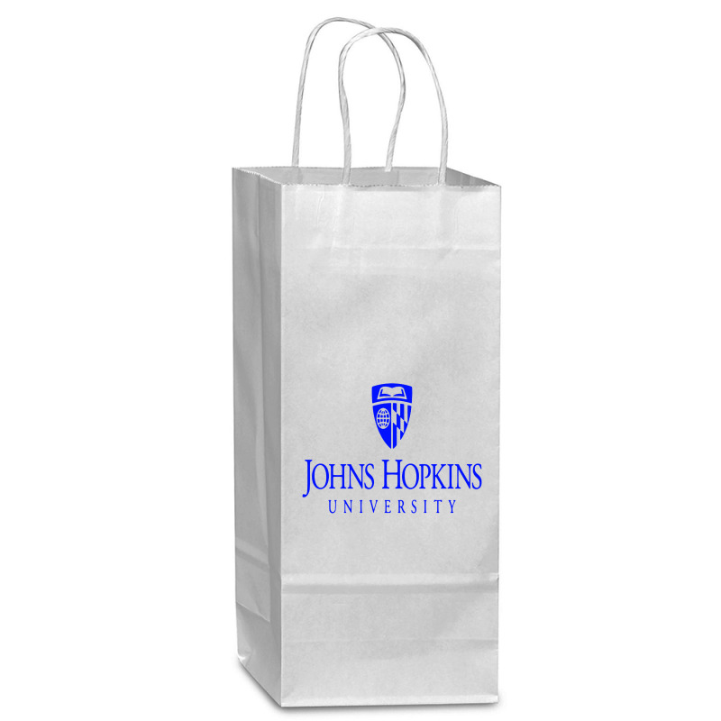 Johns Hopkins University Wine Paper Bag - 5 1/2 X 3 1/4 X 13 | Artistshot