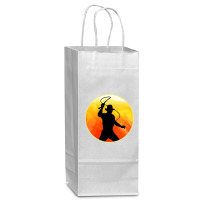 Cartoon Character Raiders Women My Favorite Wine Paper Bag - 5 1/2 X 3 1/4 X 13 | Artistshot