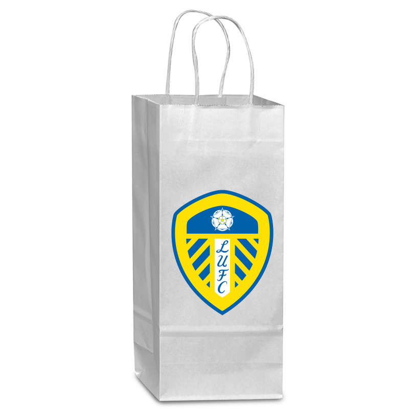 Fc #leeds United Wine Paper Bag - 5 1/2 X 3 1/4 X 13 | Artistshot