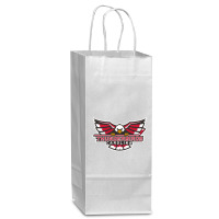 Carolina Thunderbirds Wine Paper Bag - 5 1/2 X 3 1/4 X 13 | Artistshot