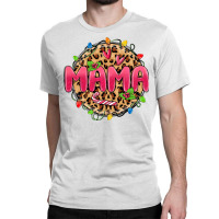 Mama Christmas Lights Classic T-shirt | Artistshot