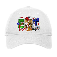 Christmas Emt Emergency Medical Technician Adjustable Cap | Artistshot