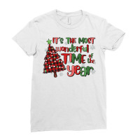 Its Wonderful Time Of The Year Ladies Fitted T-shirt | Artistshot