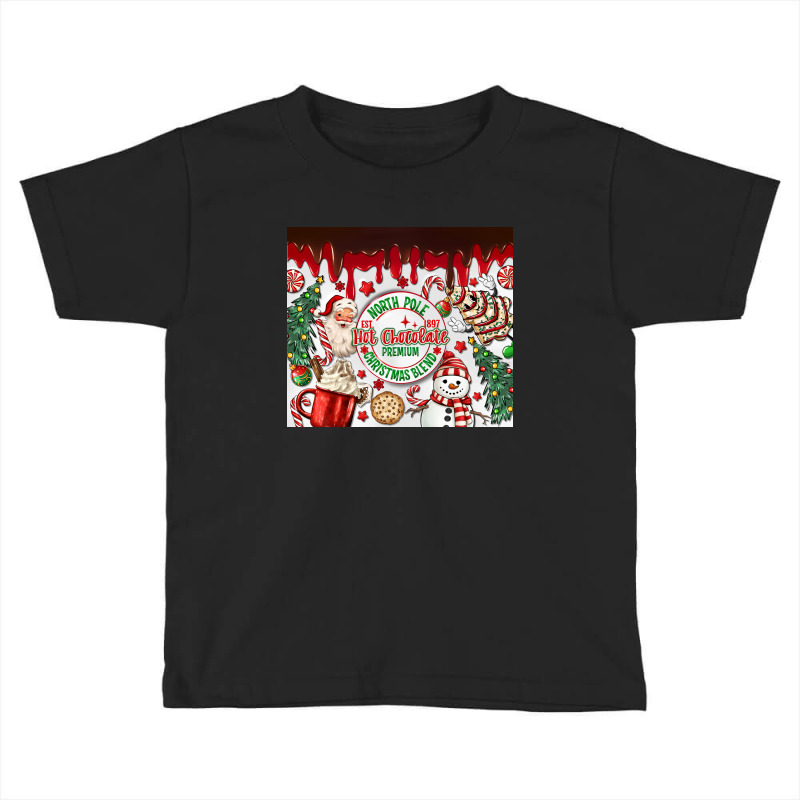 Christmas Hot Chocolate Toddler T-shirt | Artistshot