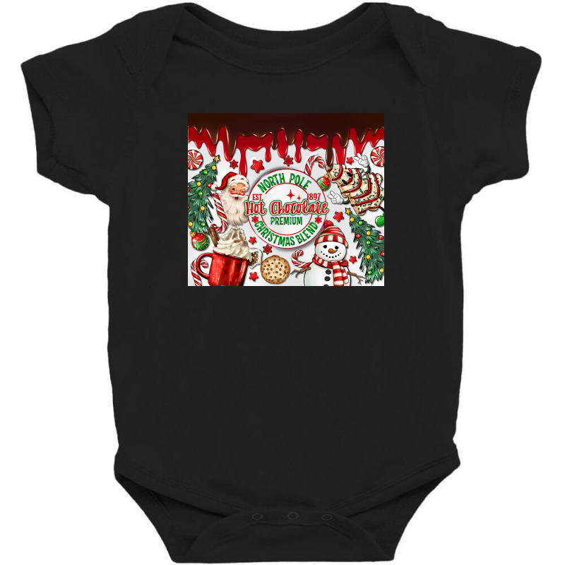 Christmas Hot Chocolate Baby Bodysuit | Artistshot