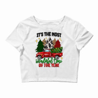 Its The Most Wonderful Time Of The Year Crop Top | Artistshot