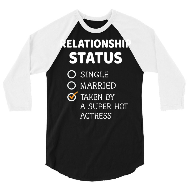 Relationship Status Single Married Taken By A Supe 3/4 Sleeve Shirt | Artistshot