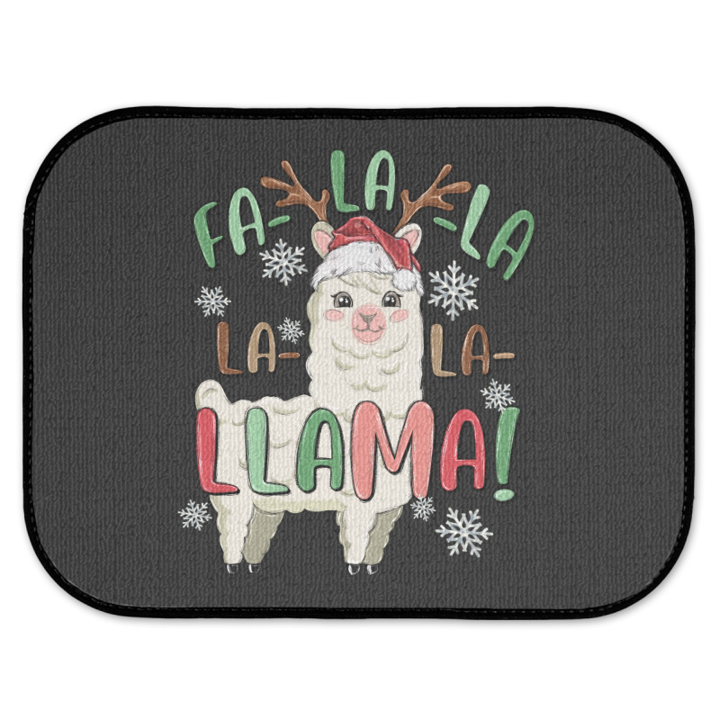 Fa La La Llama Rear Car Mat | Artistshot