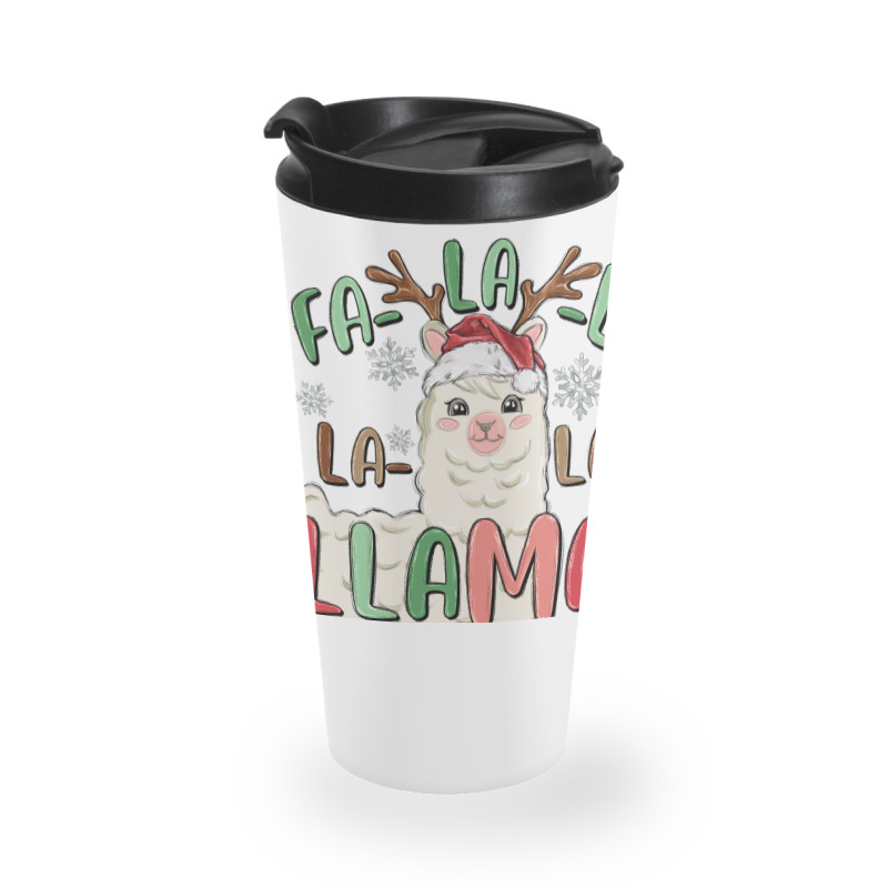 Fa La La Llama Travel Mug | Artistshot