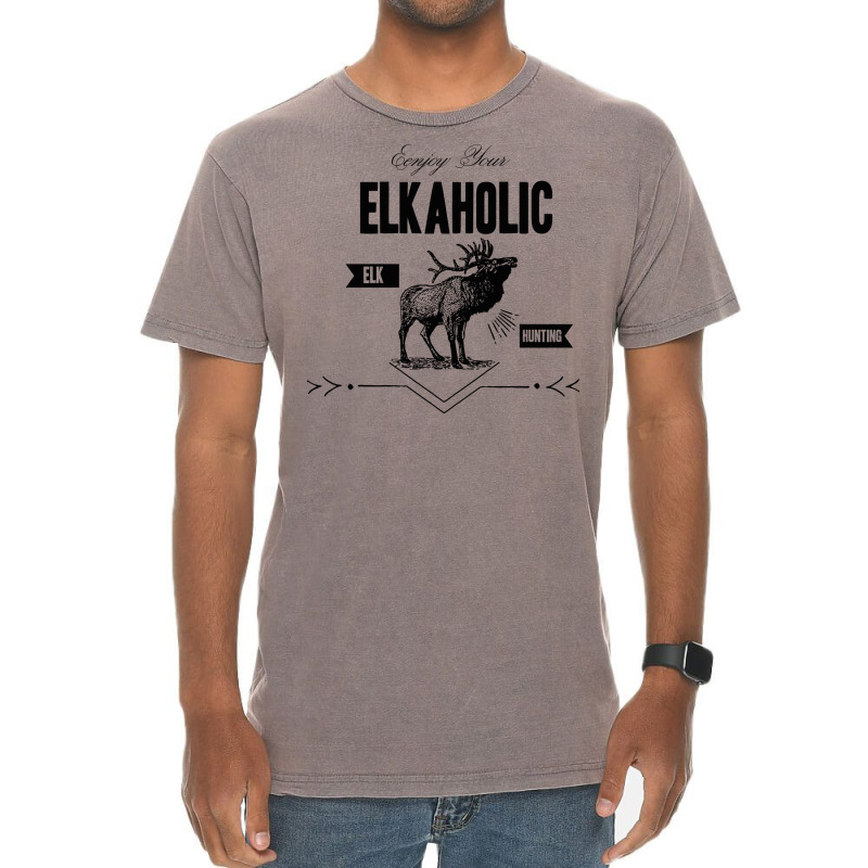 Hunting Elk Vintage T-shirt | Artistshot