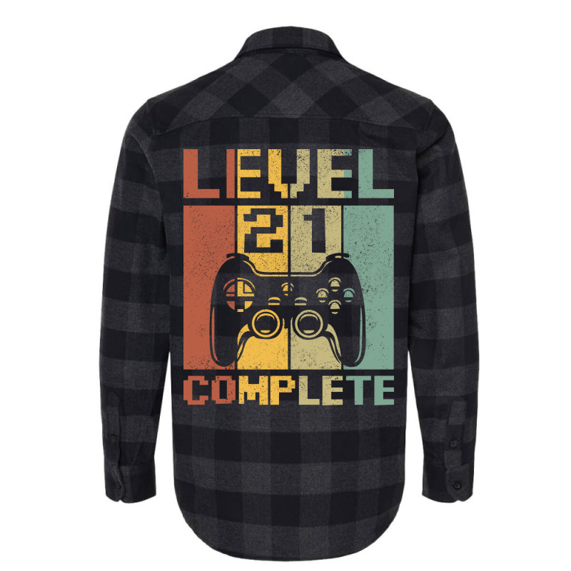 Level 21 Complete Flannel Shirt | Artistshot