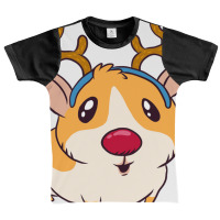 Guinea Pig With Antlers Christmas Merry Pigmas Xma Graphic Youth T-shirt | Artistshot