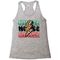 Nurse Leopard Lightning Bolt Racerback Tank | Artistshot