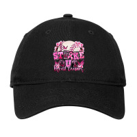 Strike Out Breast Cancer Baseball Adjustable Cap | Artistshot