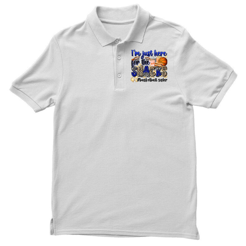 I'm Just Here For The Snacks #basketball Sister Men's Polo Shirt | Artistshot