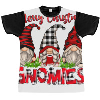 Merry Christmas Gnomies Graphic T-shirt | Artistshot