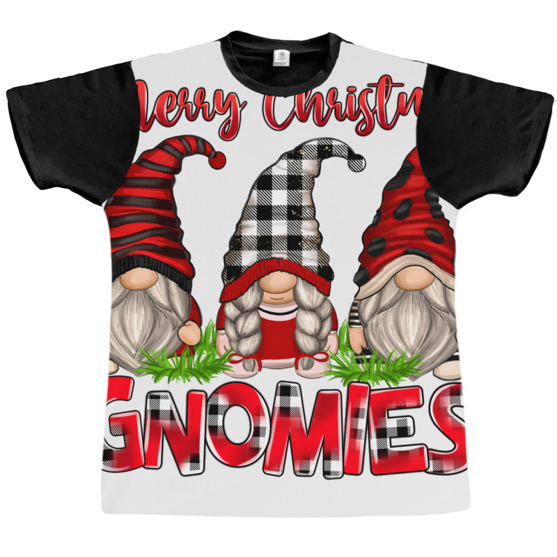 Merry Christmas Gnomies Graphic T-shirt | Artistshot