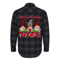 Merry Christmas Gnomies Flannel Shirt | Artistshot