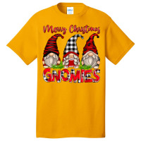 Merry Christmas Gnomies Basic T-shirt | Artistshot