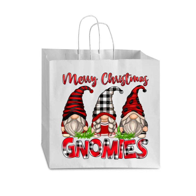 Merry Christmas Gnomies Vogue Paper Bag - 16 X 6 X 12 | Artistshot