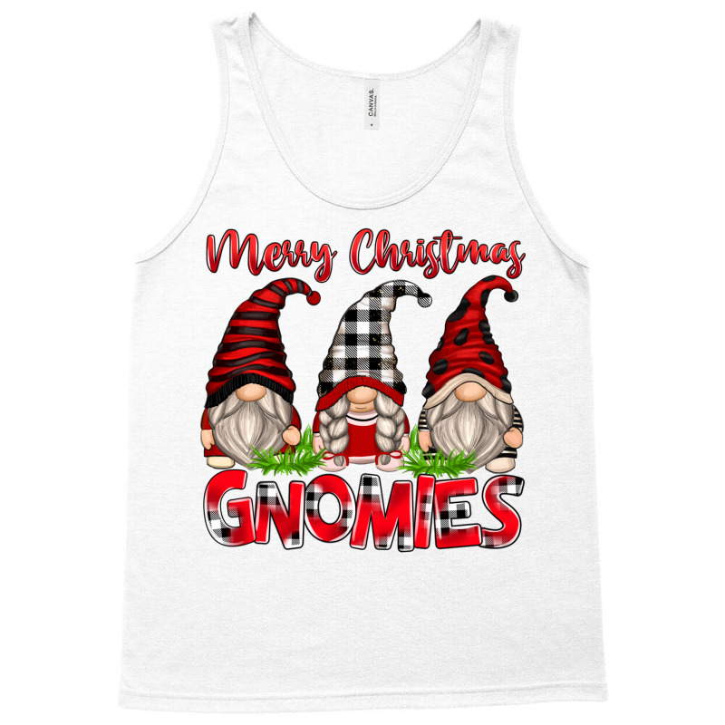 Merry Christmas Gnomies Tank Top | Artistshot