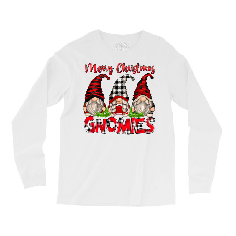 Merry Christmas Gnomies Long Sleeve Shirts | Artistshot