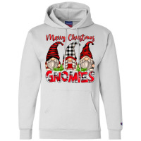 Merry Christmas Gnomies Champion Hoodie | Artistshot