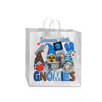 Scannin' With My Gnomies Jumbo Paper Bag - 18 X 7 X 18 3/4 | Artistshot