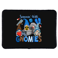 Scannin' With My Gnomies Rectangle Patch | Artistshot