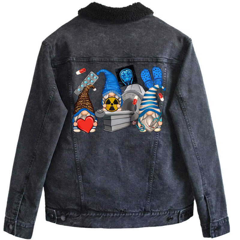 Mri Gnomes Unisex Sherpa-lined Denim Jacket | Artistshot