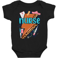 Nurse Lightning Bolt Baby Bodysuit | Artistshot