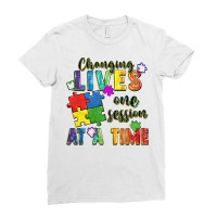 Changing Lives One Session At A Time Ladies Fitted T-shirt | Artistshot