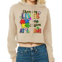 Changing Lives One Session At A Time Cropped Hoodie | Artistshot