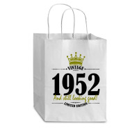 Vintage 1952 And Still Looking Good Cub Paper Bag - 8 X 4 1/2 X 10 1/4 | Artistshot