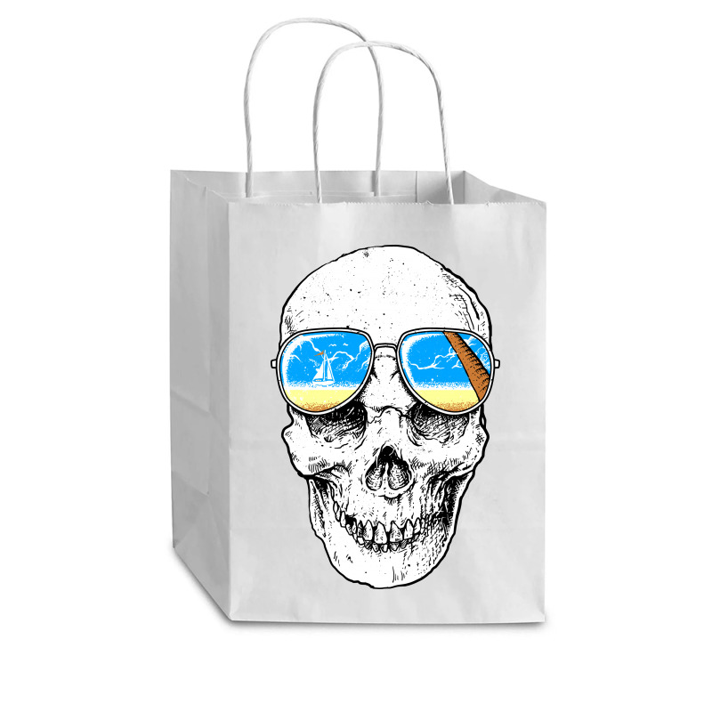 Skull Holiday Cub Paper Bag - 8 X 4 1/2 X 10 1/4 | Artistshot