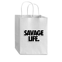 Savege Life Cub Paper Bag - 8 X 4 1/2 X 10 1/4 | Artistshot