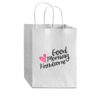 Good Morning Handsome Cub Paper Bag - 8 X 4 1/2 X 10 1/4 | Artistshot