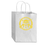 Army Veteran Skull Military Cub Paper Bag - 8 X 4 1/2 X 10 1/4 | Artistshot