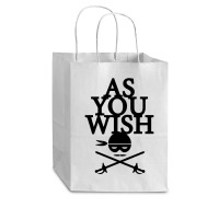 As You Wish (black) Cub Paper Bag - 8 X 4 1/2 X 10 1/4 | Artistshot