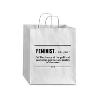 Feminist Noun Debie Paper Bag - 10 X 5 X 13 | Artistshot