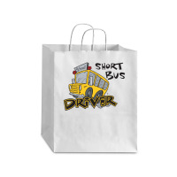 Short Bus Driver Debie Paper Bag - 10 X 5 X 13 | Artistshot