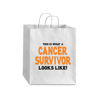 This Is What A Skin Cancer Survivor Looks Like Debie Paper Bag - 10 X 5 X 13 | Artistshot