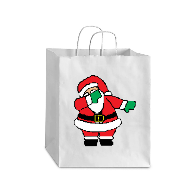 Dab Santa Dabbing Ugly Christmas Sweater Debie Paper Bag - 10 X 5 X 13 | Artistshot