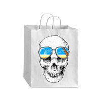 Skull Holiday Debie Paper Bag - 10 X 5 X 13 | Artistshot