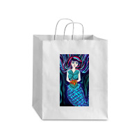 Mermaid Eyes Debie Paper Bag - 10 X 5 X 13 | Artistshot