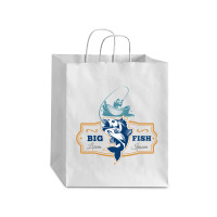 Big Fish Vector Debie Paper Bag - 10 X 5 X 13 | Artistshot