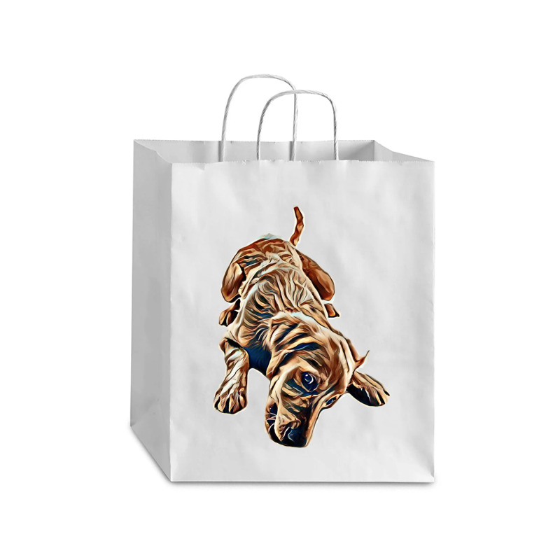 I Love My Dog Debie Paper Bag - 10 X 5 X 13 | Artistshot